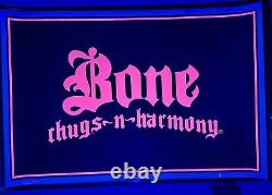 Original 1997 Flocked Bone Thugs n Harmony Blacklight Poster Great Shape