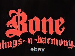 Original 1997 Flocked Bone Thugs n Harmony Blacklight Poster Great Shape