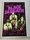 Original 2008 Black Sabbath #1890 Blacklight Poster 23x 35 Scorpio Ex++ Rare
