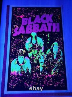 Original 2008 Black Sabbath #1890 Blacklight Poster 23x 35 Scorpio Ex++ RARE