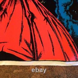 Original Black Light UV Flocked Poster Skull # 1668 Scorpio Posters In 1995