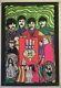 Original Blacklight Vintage Poster The Beatles Collage Dan Shupe Snoopy Usa 1969