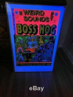 Original Frank Kozik Boss Hog July 1993 Silkscreen Poster #333/500 Print 22x35