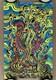 Original Vintage 1970 70s Black Light Sea Horses Psychedelic Poster Third Eye
