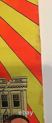 Original Vintage 1973 The Watergate Black Light Poster by Ralph Reese #767 Rare