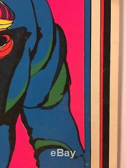 Original Vintage Blacklight Poster 1972 Chereskin I Want You 70s Womens Lib