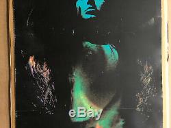 Original Vintage Blacklight Poster Rebirth Woman Psychedelic 1970s Day Glow