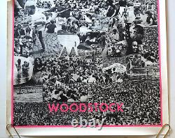 Original Vintage Blacklight Woodstock Poster We Are One 1960s Photo Picture 60s