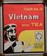 Original Vintage Counterculture Blacklight Poster Vietnam Brisk Tea Cannabis