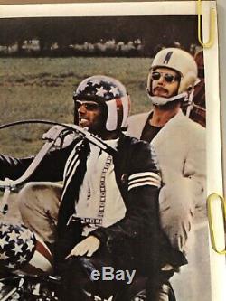 Original Vintage Poster Easy Rider Movie Memorabilia Dennis Hopper Peter Fonda