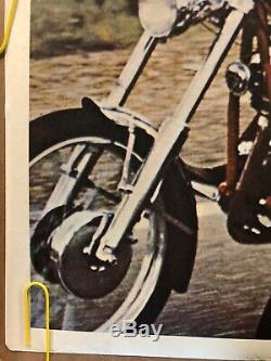 Original Vintage Poster Easy Rider Movie Memorabilia Dennis Hopper Peter Fonda