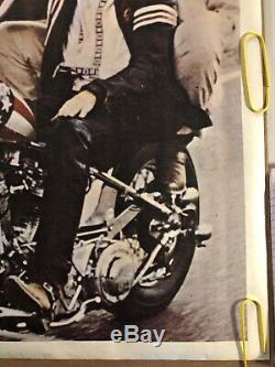 Original Vintage Poster Easy Rider Movie Memorabilia Dennis Hopper Peter Fonda