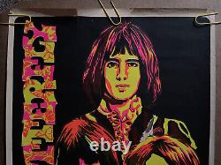 Original Vintage Poster Iron butterfly blacklight Beeghly 1969 music Pin Up