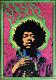 Original Vintage Poster Jimi Hendrix Blacklight Joe Roberts Jr. Psychedelic