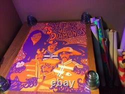 Original Vintage Poster Lucy In The Sky With Diamonds LSD The Beatles rock music