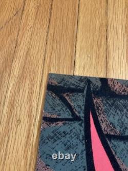 Original Vintage Poster Neon vampire 1979 pro Arts Black Light Head Shop 20x28