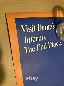 Original Vintage Rare Poster Dante's Inferno by Seymour Chwast 1967 P1491