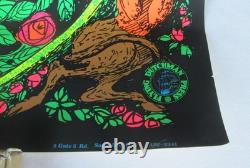 Original vintage blacklight poster The Castle 1970 by Dutchmen Press Sausalito