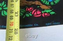 Original vintage blacklight poster The Castle 1970 by Dutchmen Press Sausalito