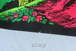 Original vintage blacklight poster The Castle 1970 by Dutchmen Press Sausalito
