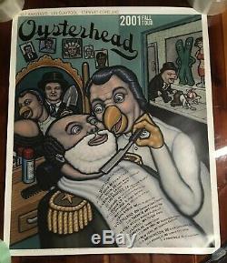 Oysterhead Fall Tour 2001 Official Concert Poster Limited Edition Of 1500 Phish