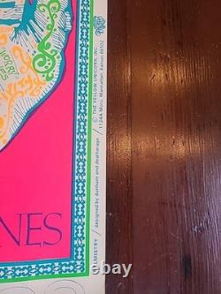 PALMISTRY Mounts Lines Yellow Unicorn BLACKLIGHT Poster Dunham Deatherage