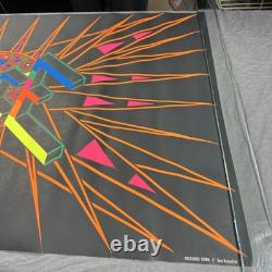 PEACE Psychedelic Vintage Black Light Poster HIP PRODUCTS Large 43.5X27.75