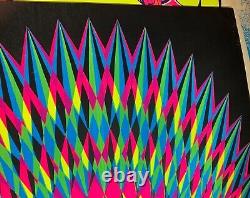 PEACOCK W-150 EGO VINTAGE 1969 BLACKLIGHT POSTER By NANCY PARKER -NICE