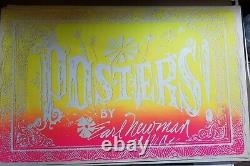 POSTERS 1960's VINTAGE SILK SCREENED ORIGINAL ART POSTER By EARL NEWMAN -RARE