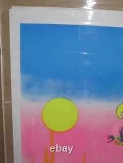 Patience my ass! Let's kill something! Vintage black light Poster 1971 22485