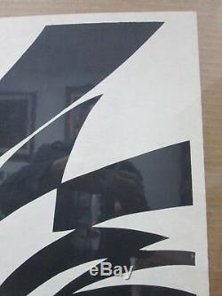 Peace R. Heitmann love Vintage Black Light Poster 1960's Psychedelic Inv#G3826