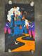 Peaceful Kingdom 1971 Black Light Poster Vintage Psychedelic Peace C2842