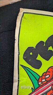 Peter Pot Pusher 1972 One Stop Poster original blacklight poster 35 x 23