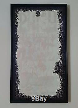 Phish poster Festival 8 2009 Blacklight RARE LE/650 Jim Pollock