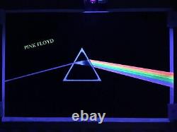 Pink Floyd Dark Side of the Moon Vintage Blacklight Poster