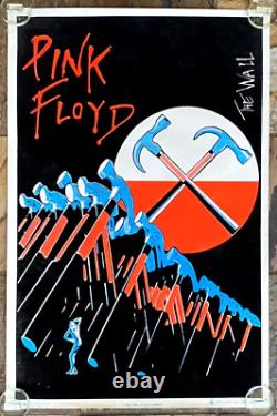 Pink Floyd The Wall Blacklight Poster 1997 Winterland-hammer-scorpio Posters