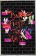Pink Floyd The Wall Screamin Heads Vintage 1994 Blacklight Poster 23 X 35