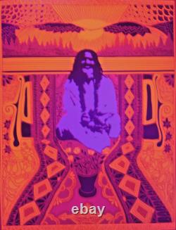 Poster # 14 RARE Psychedelic 1960's Black Light Poster Hambly Studios