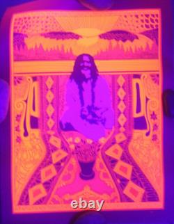 Poster # 14 RARE Psychedelic 1960's Black Light Poster Hambly Studios