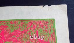 Poster # 6 RARE Psychedelic 1960's Black Light Poster Hambly Studios