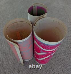 Posters # 3, 4 & 11 RARE Hambly Studios Psychedelic 1960's Black Light MCM