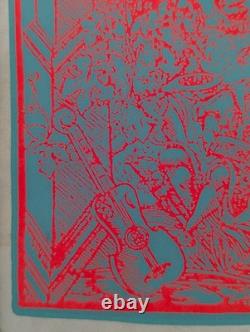 Posters # 3, 4 & 11 RARE Hambly Studios Psychedelic 1960's Black Light MCM