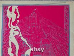 Posters # 3, 4 & 11 RARE Hambly Studios Psychedelic 1960's Black Light MCM