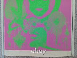 Posters # 3, 4 & 11 RARE Hambly Studios Psychedelic 1960's Black Light MCM