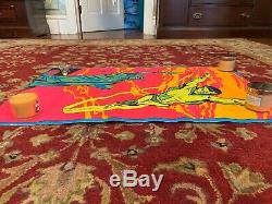 Prince Namor Blacklight Poster Original Third Eye INC The Submariner 1971 Marvel