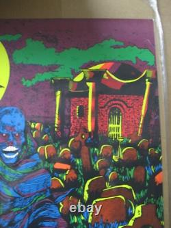 Prince of Darkness 1971 Black Light vintage Poster Large Inv#G6956