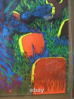 Prince of Darkness 1971 Black Light vintage Poster Large Inv#G6956