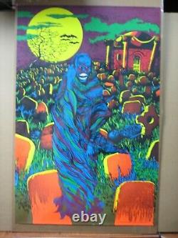 Prince of Darkness 1971 Black Light vintage Poster Large Inv#G7231