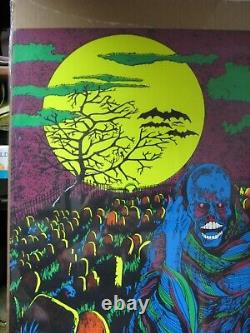 Prince of darkness Vintage black light Poster Vintage 1971 monster demon 14136