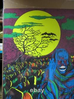 Prince of darkness Vintage black light Poster Vintage 1971 monster demon 14136